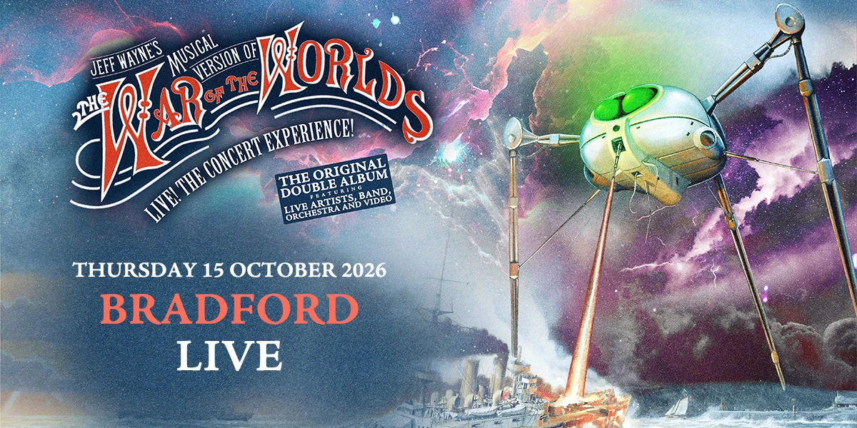 Hero image for Jeff Wayne’s Musical Version of The War of The Worlds Live! Concert Experience 