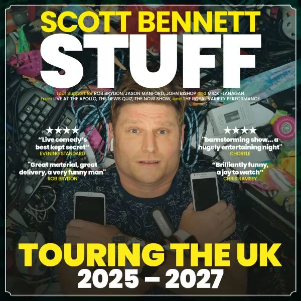 Event card thumbnail image for Scott Bennett: Stuff
