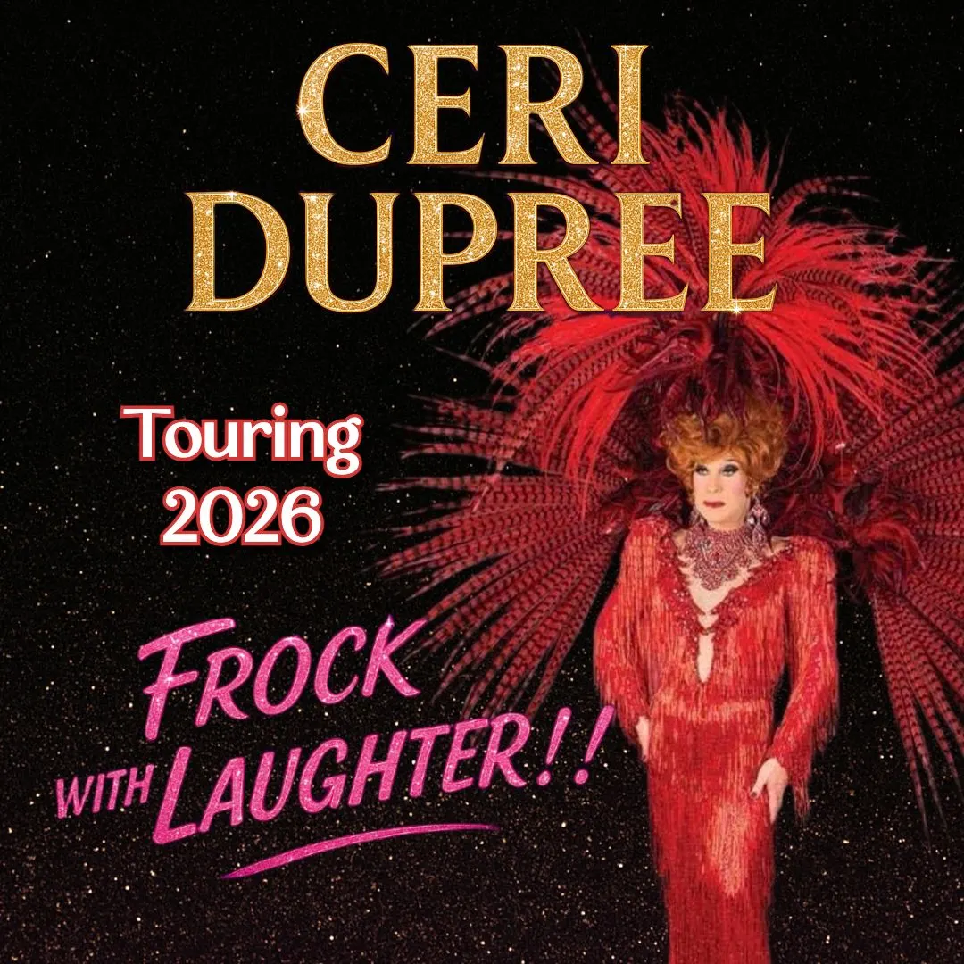 Hero image for homepage featuring Ceri Dupree - Frock With Laughter 