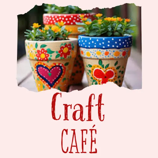 Event card thumbnail image for Craft Café: Paint Your Own Flowerpot