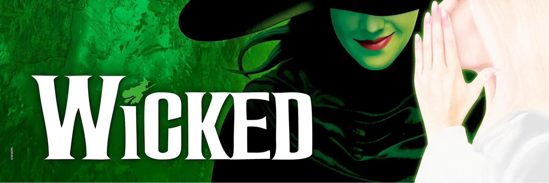Hero image for homepage featuring Wicked