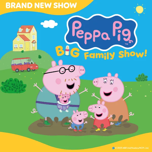 Event card thumbnail image for Peppa Pig's Big Family Show 