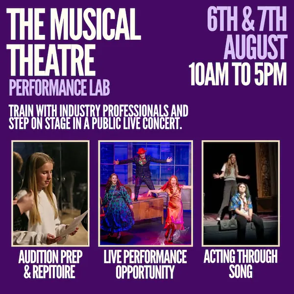 Event card thumbnail image for The Musical Theatre Performance Lab