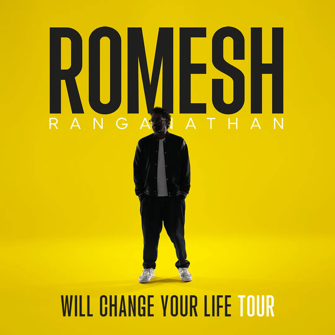 Event card thumbnail image for Romesh Ranganathan Will Change Your Life 