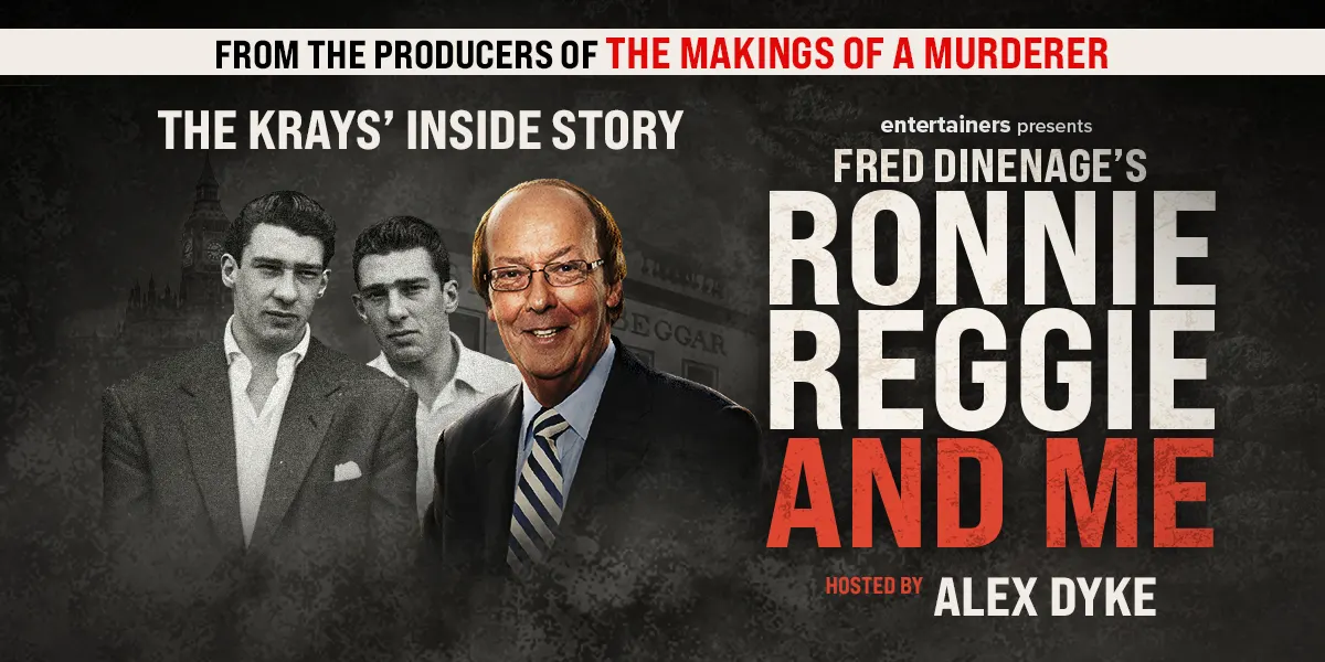 Hero image for Ronnie, Reggie & Me With Fred Dinenage