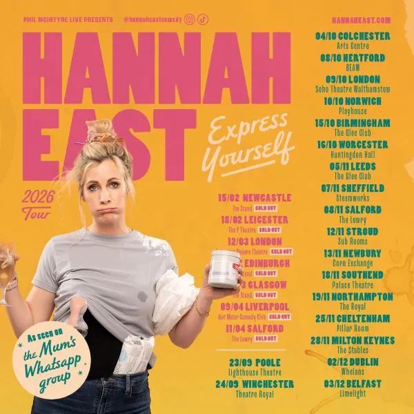 Event card thumbnail image for Hannah East: Express Yourself 