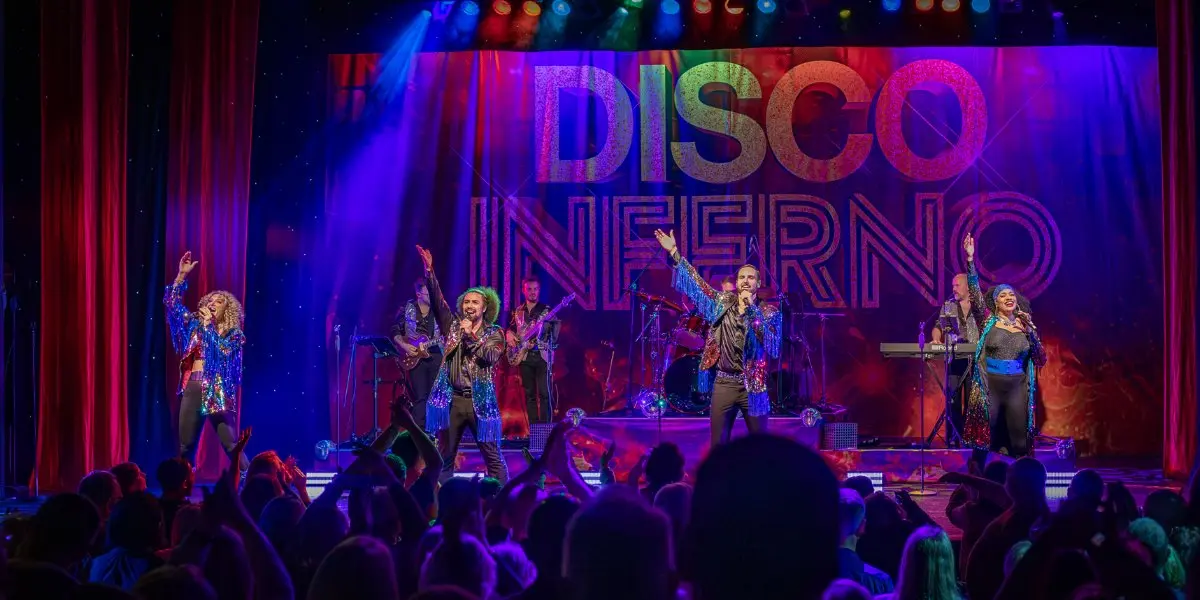 Hero image for Christmas Party Night With Disco Inferno