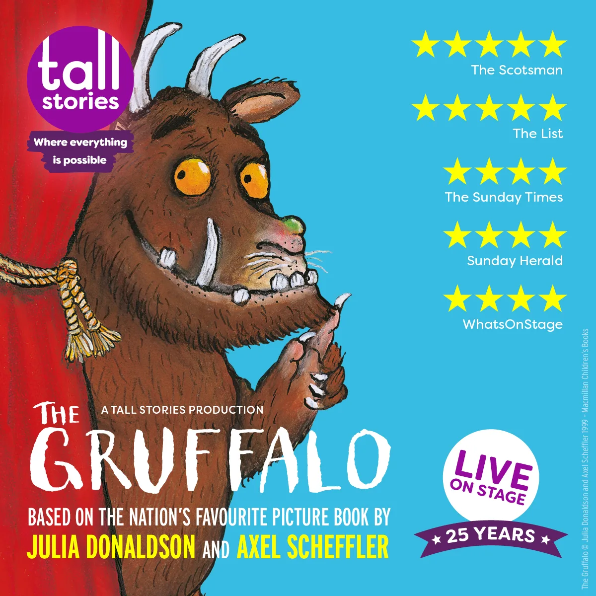 Event card thumbnail image for The Gruffalo