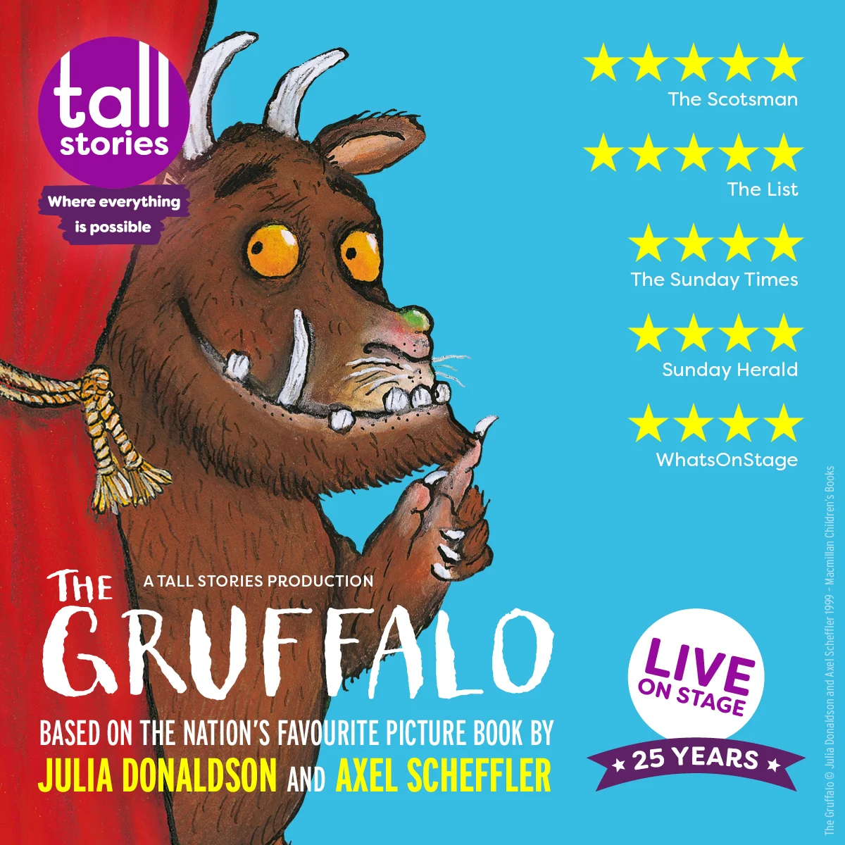 Event card thumbnail image for The Gruffalo