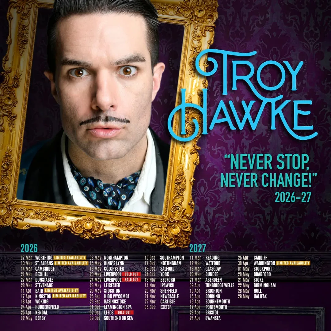 Event card thumbnail image for Troy Hawke: Never Stop, Never Change! 