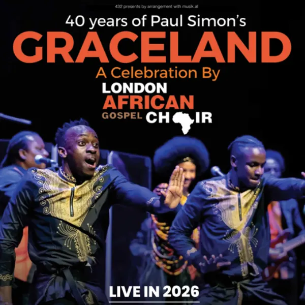 Event card thumbnail image for Paul Simon's Graceland: 40th Anniversary Celebration by the London African Gospel Choir