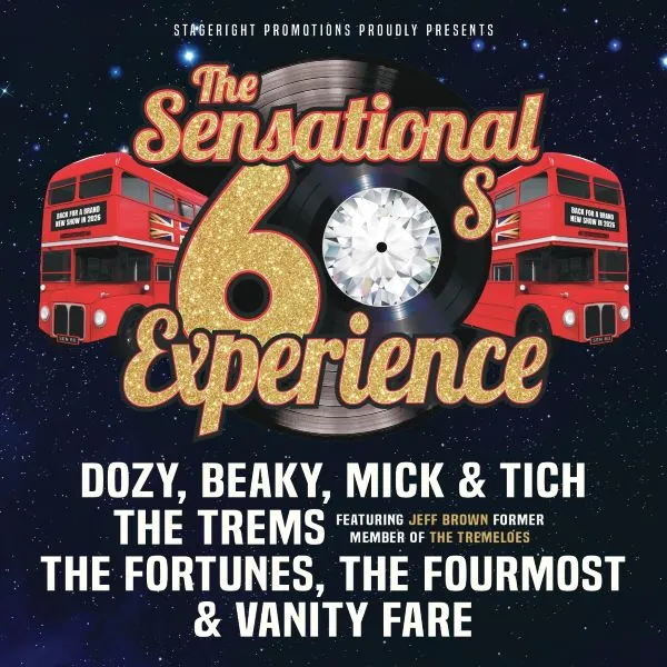 Event card thumbnail image for The Sensational 60s Experience