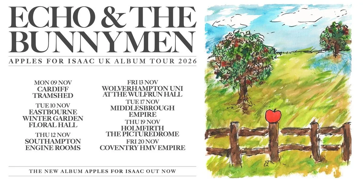Event card hero image for Echo & The Bunnymen 