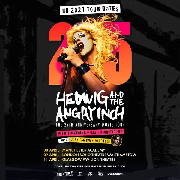 Hero image for John Cameron Mitchell: Hedwig 25th Anniversary Movie Tour