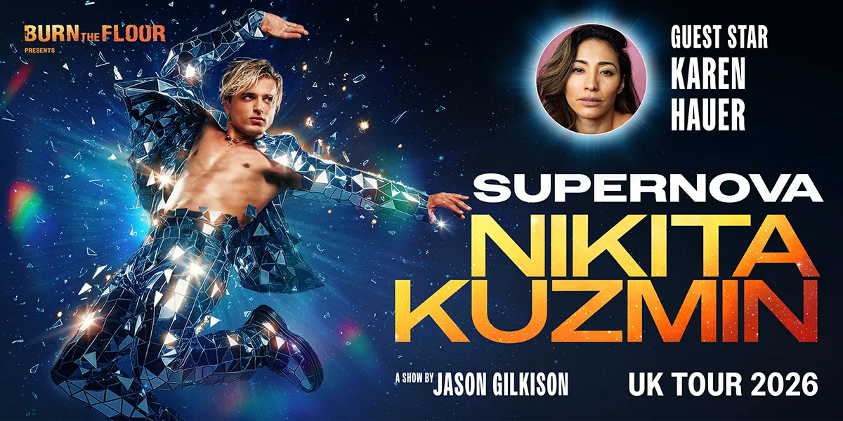 Event card hero image for Burn The Floor Presents Nikita Kuzmin - Supernova