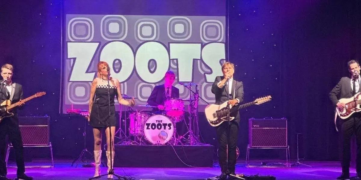 Hero image for Christmas parties at the Winter Garden with the Zoots
