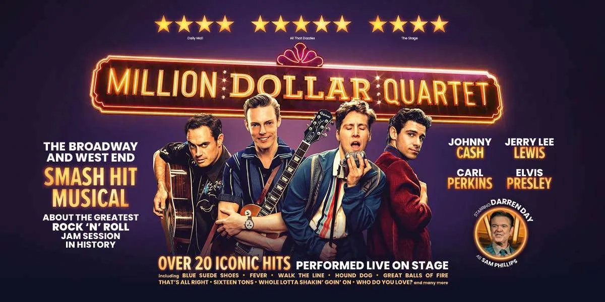 Event card hero image for Million Dollar Quartet