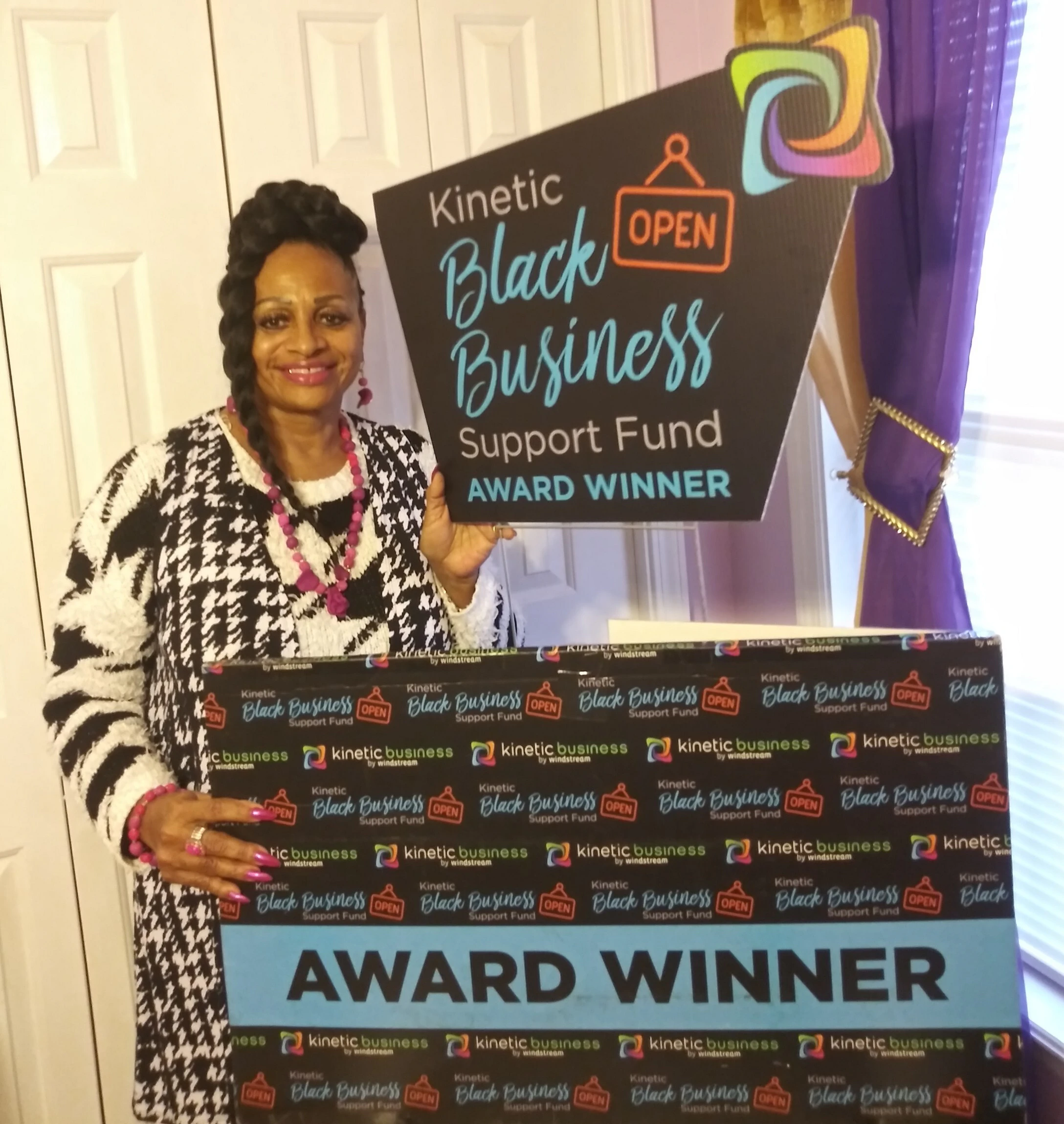 Carolyn’s Crown and Glory Beauty Salon: Kinetic Black Business Support Fund Grant — cover