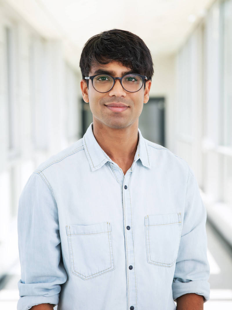 Portrait shot of Laxmikant Wali, MSc, Scientist