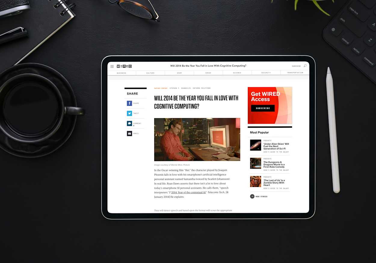 Wired article screenshot.