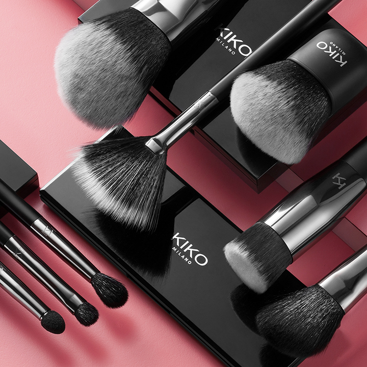 Make-up Pinsel Set Für Foundation & Puder – 2 Stück Mit Schutzhülle