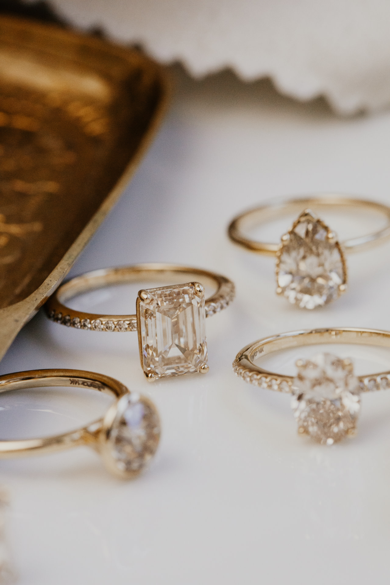 Discover The Champagne Diamond Engagement Ring Collection | Sarah O.