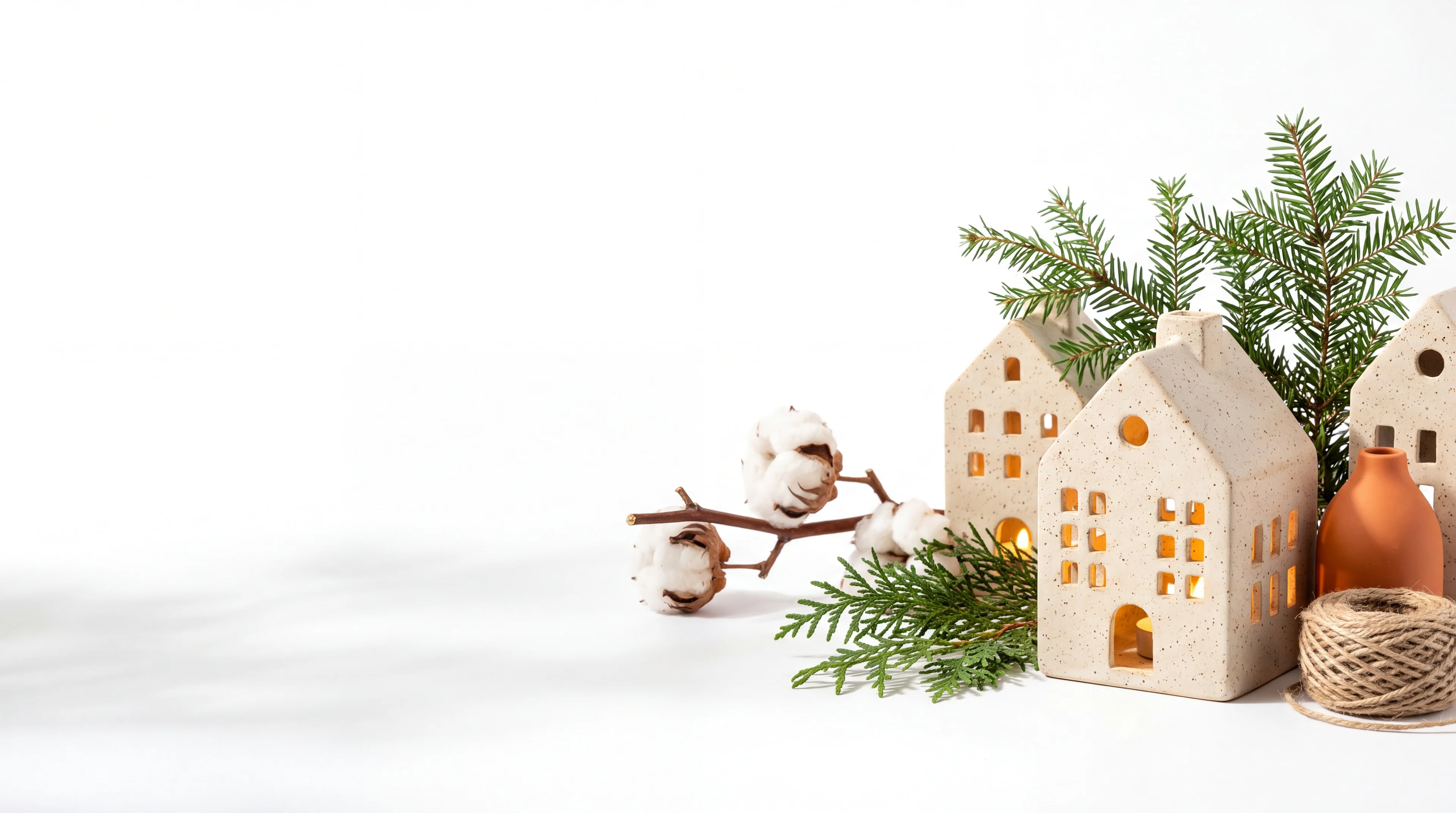 Studio Class | Ceramic Snow Villages