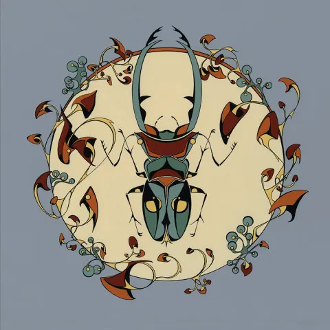 Stag-beetle
