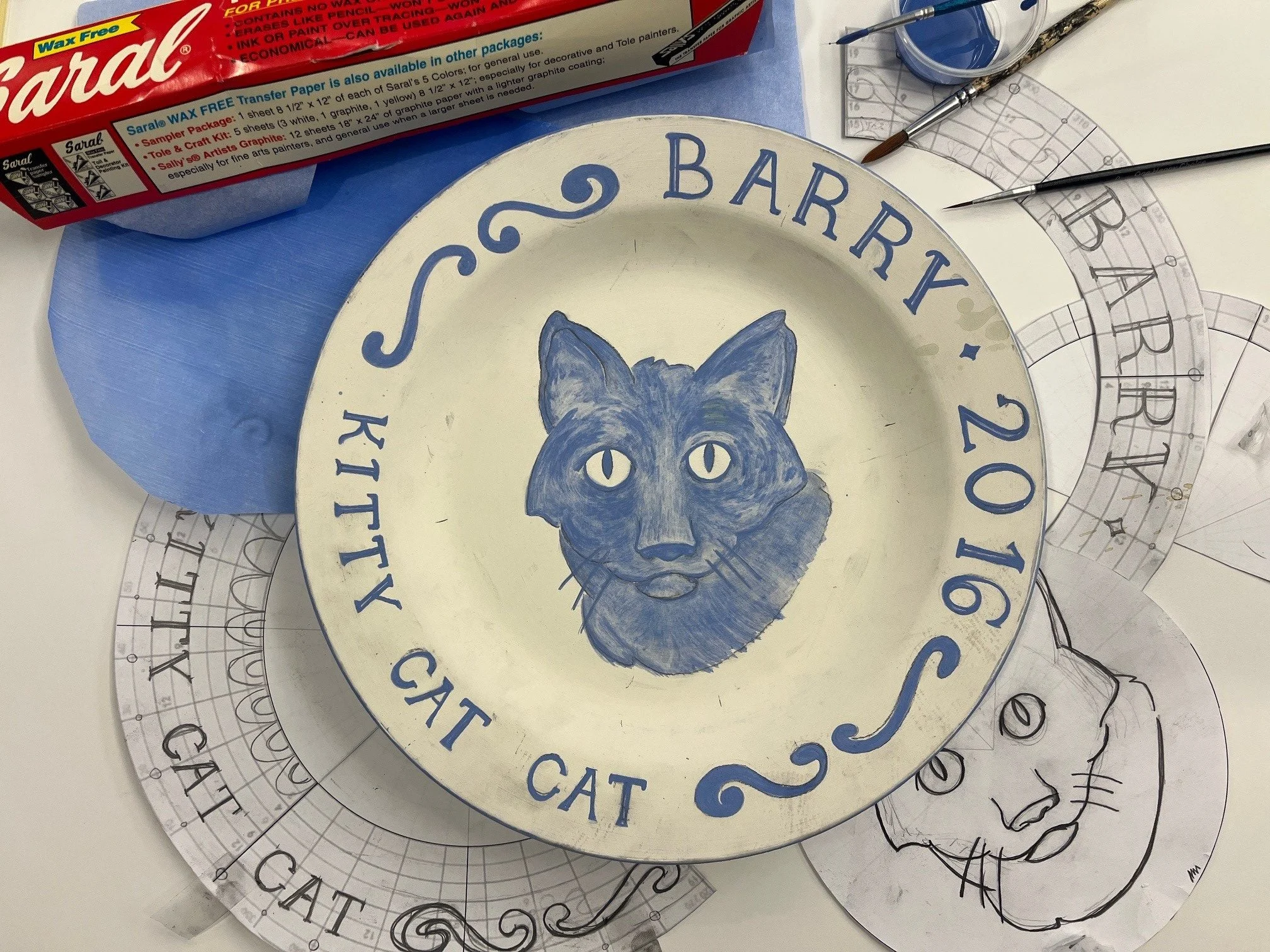 America 250  | Hand Painted Plates