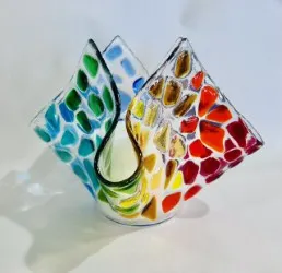 Studio Class | Fused Glass Candle Holders