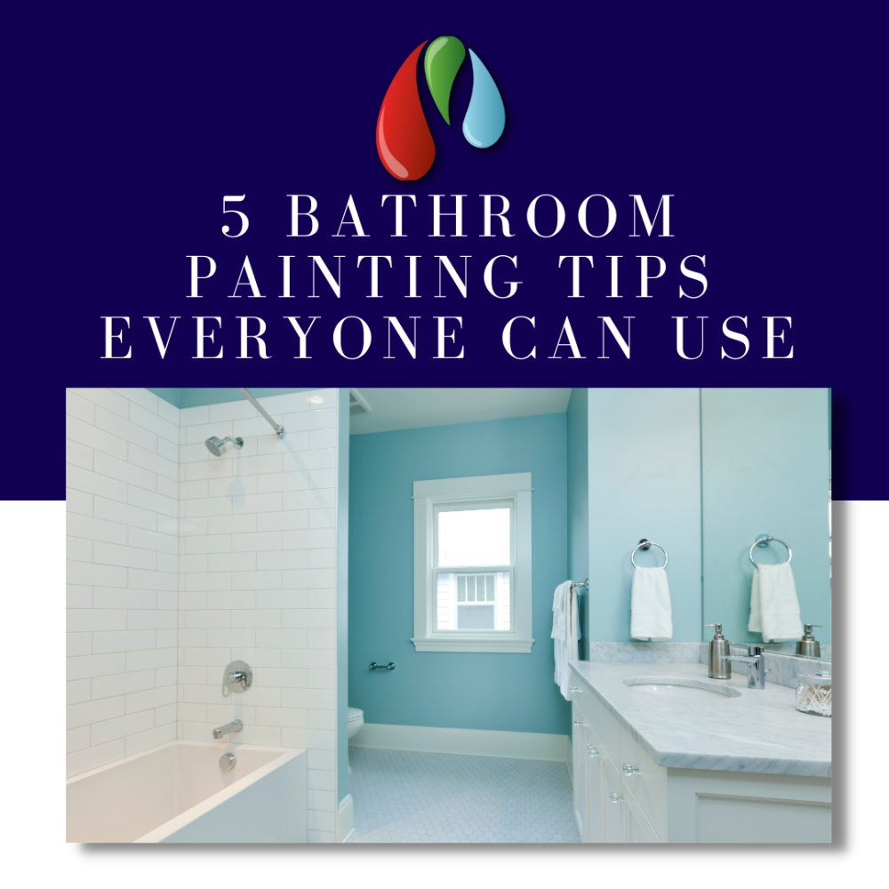 5 Bathroom Painting Tips Everyone Can Use