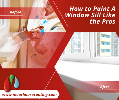 How to Paint A Window Sill Like the Pros