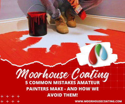 5 Common Mistakes Amateur Painters Make - And How WE Avoid Them!