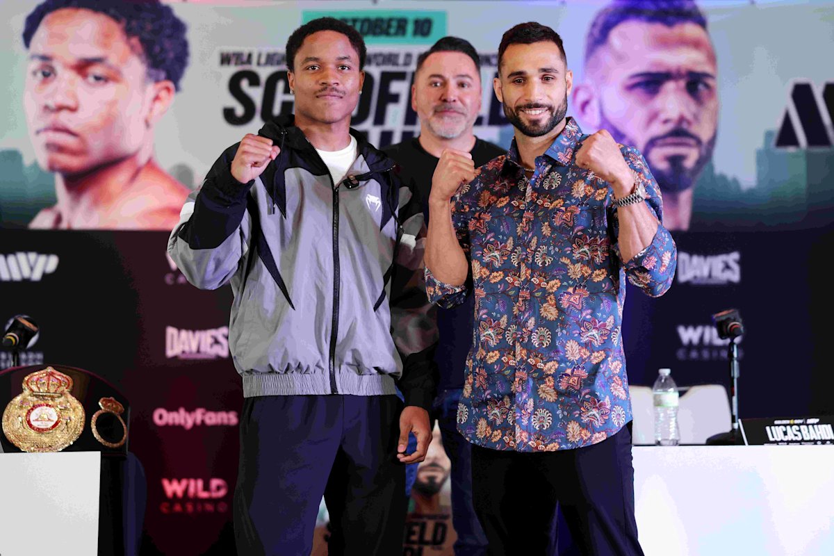Floyd Schofield Returns to Face Lucas Bahdi After 15-Month Layoff