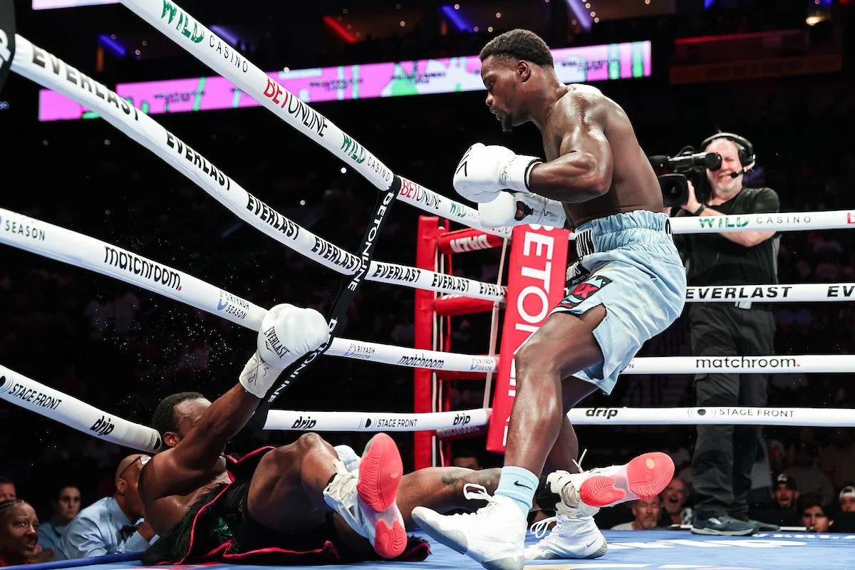 Khalil Coe blasts out Kwame Ritter in two rounds, sets sights on Joshua ...