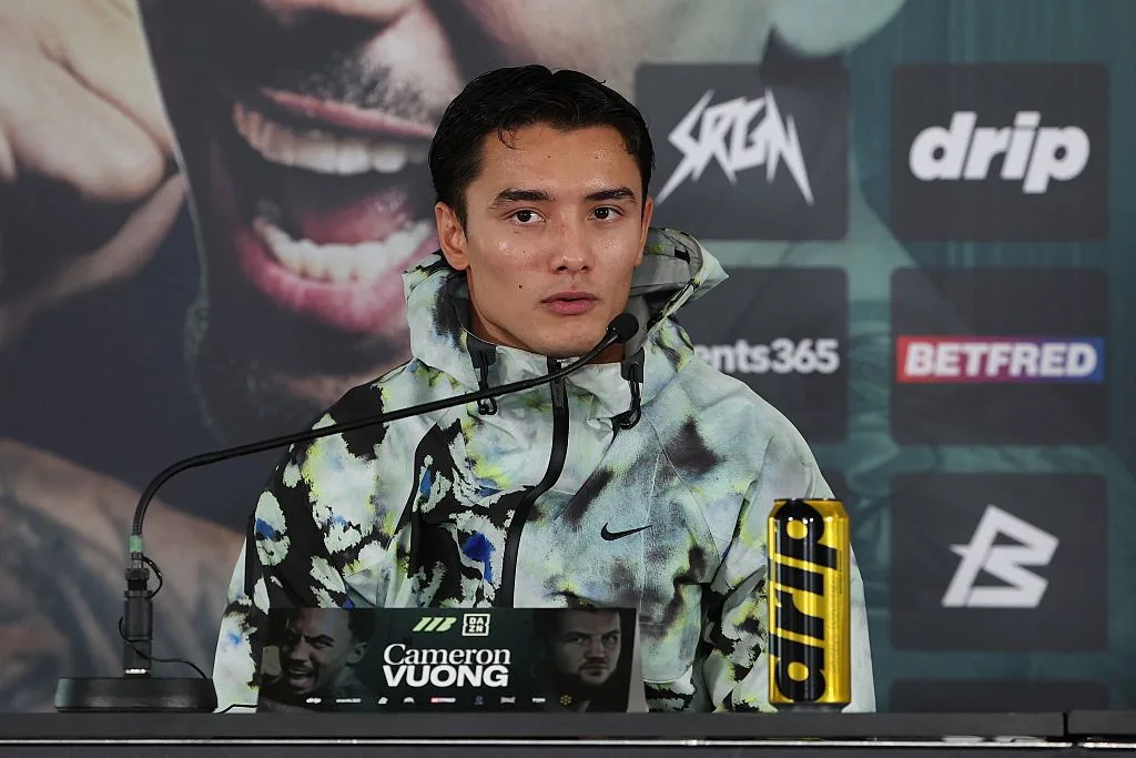 Rematch Rin Cameron Vuong keen to deliver masterclass showing in Gavin Gwynne ...