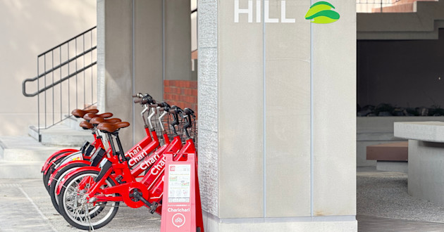 西鉄大橋駅前にオープンの複合商業施設「OHASHI HILL」にポートを設置しました!