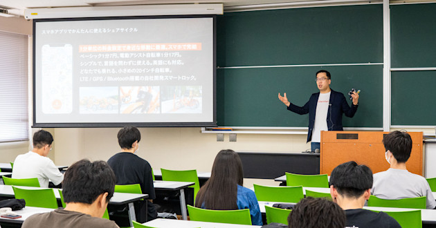 【福岡エリア】九州産業大学 講義に弊社代表 家本が登壇しました!