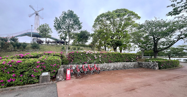 【福岡エリア】粕屋町バラまつりの開催にあわせ臨時ポートを設置!