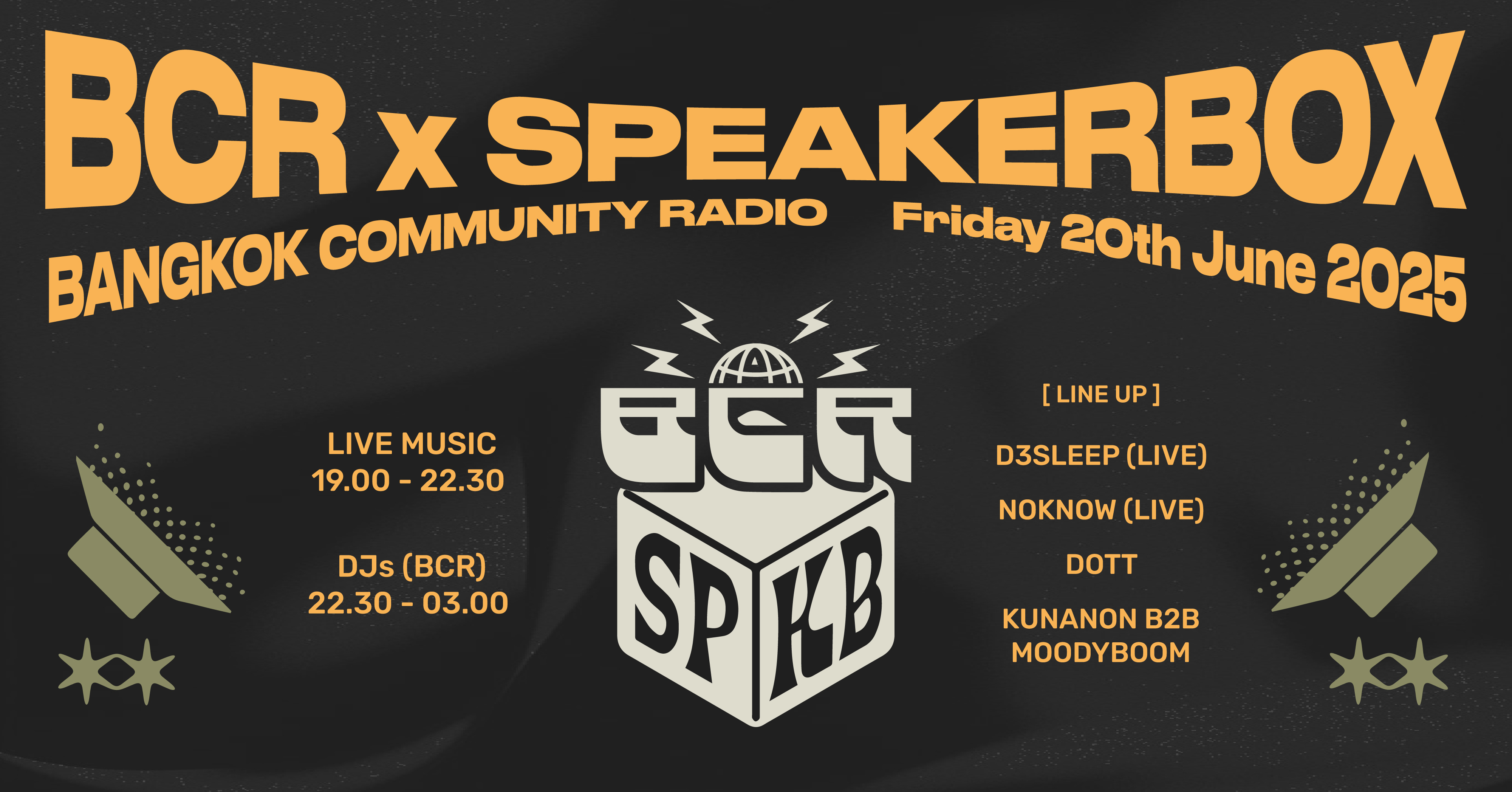 BCR x Speakerbox