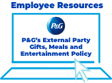  Access P&G's External Party Gifts, Meals and Entertainment Policy