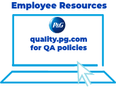  Employee Resources: Access QA Policies at quality.pg.com
