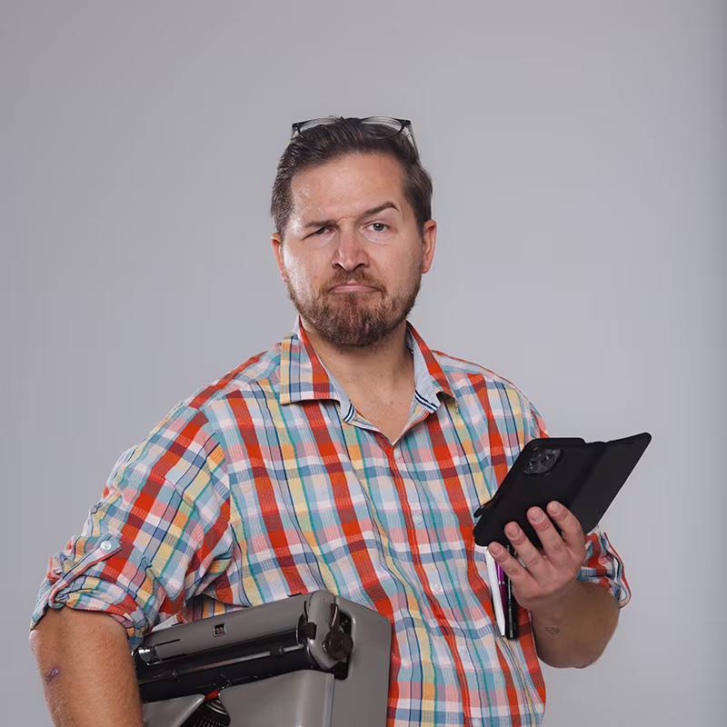 Clemens Brock im Quadrat