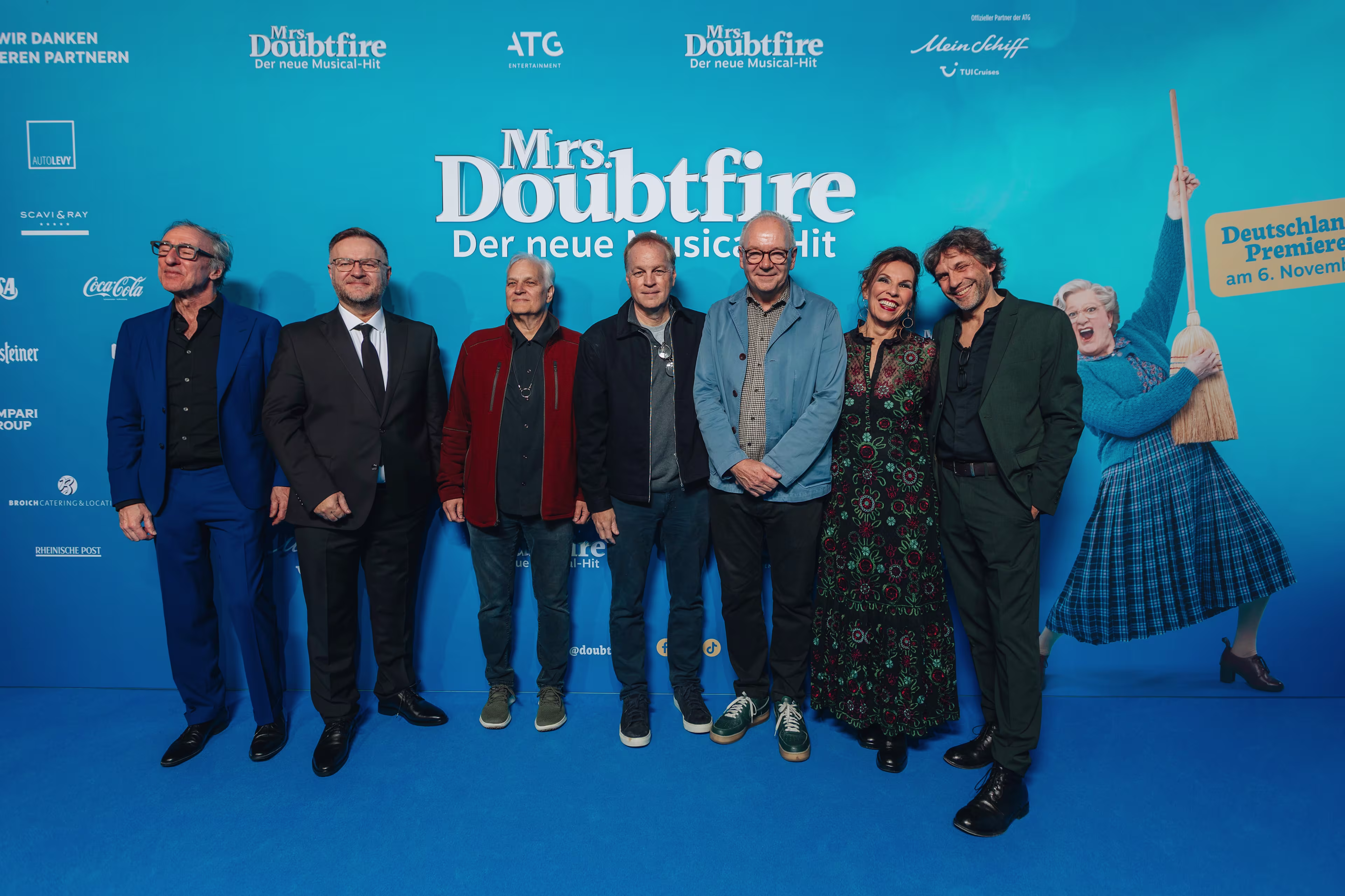 Johannes Deny, Andreas Mergl, Wayne Kirkpatrick, Karey Kirkpatrick, John O'Farrell, Ruth Deny, Michael Driemler Falk | Foto: Eugen Shkolnikov