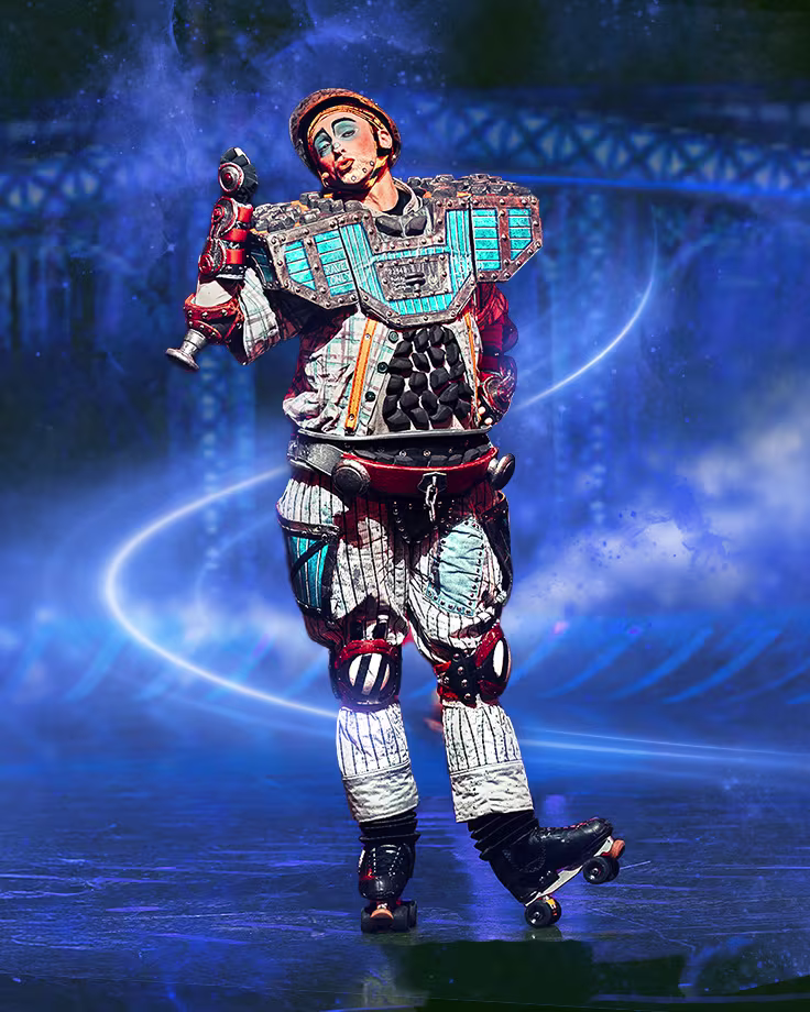 Starlight Express Dustin im Kostüm
