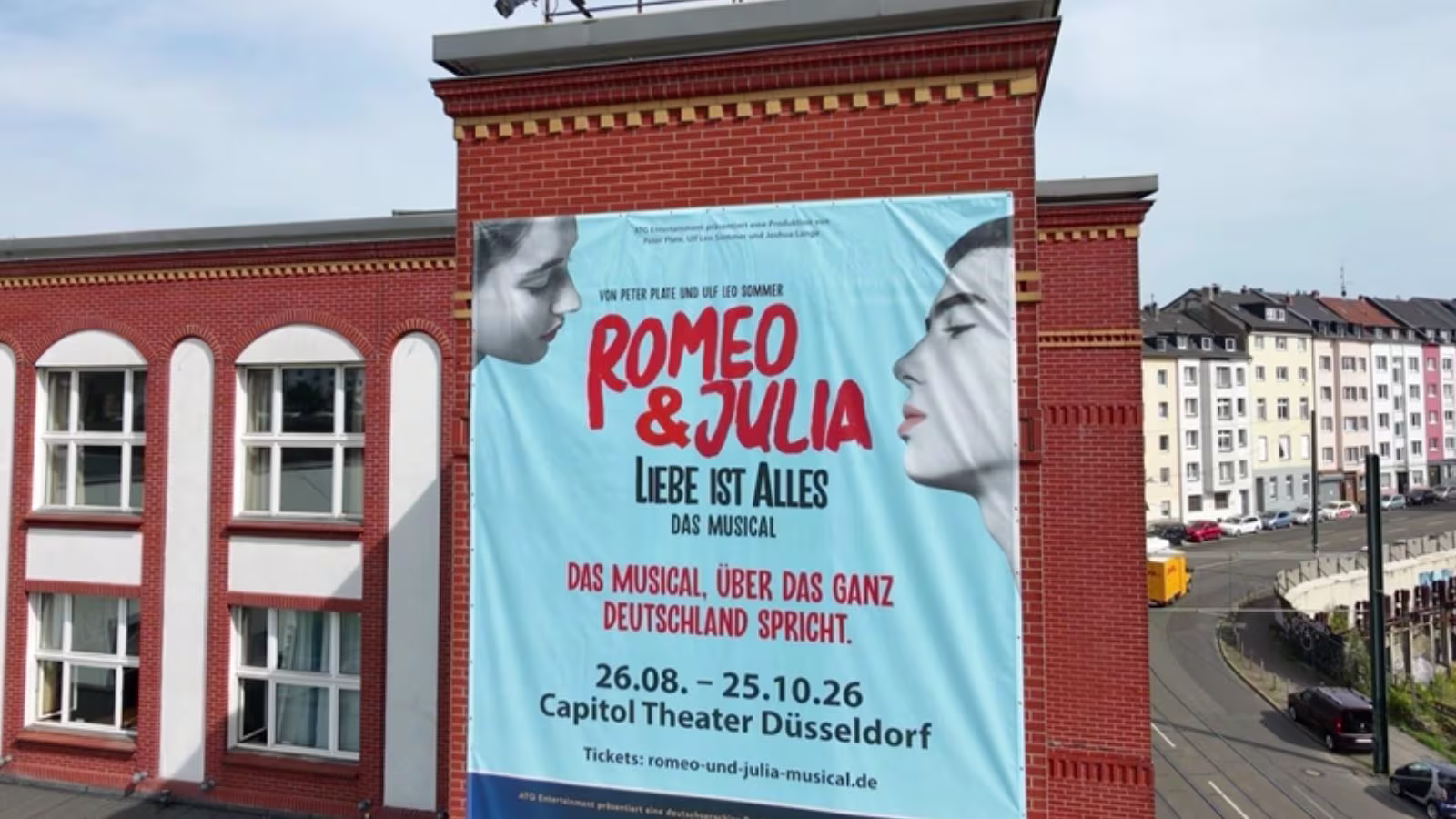 Romeo und Julia - Liebe ist alles Aufnahme vom Capitol Theater in Düsseldorf