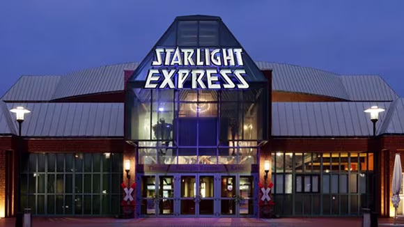 Außenaufnahme der Starlight Express Spielstätte in Bochum 
