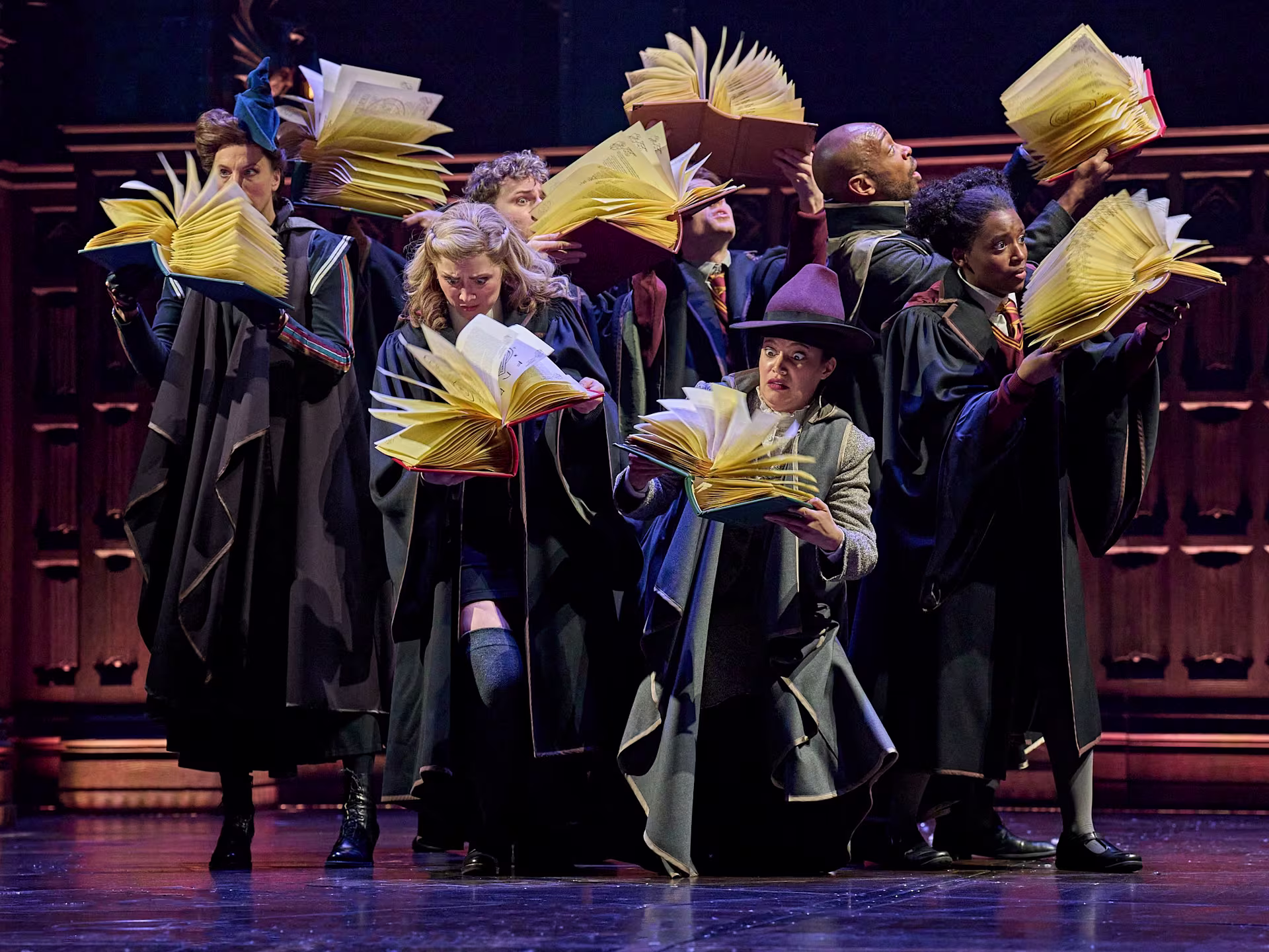 Szeneeinblick in die Performance bei Harry Potter 