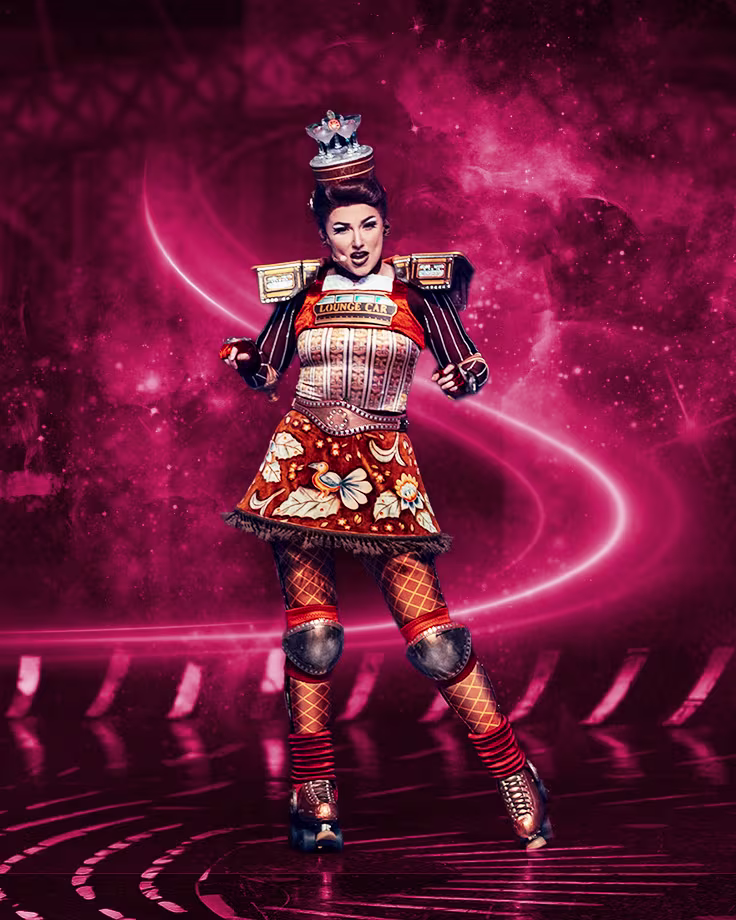 Starlight Express Belle im Kostüm