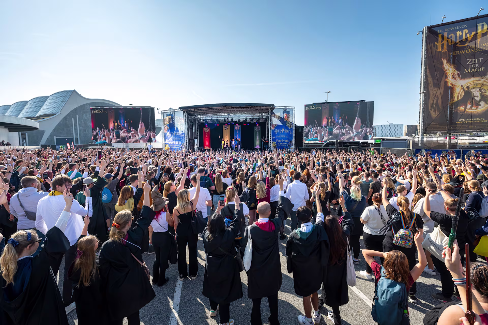 Zuschauer bei Open Air "Back to Hogwarts" 
